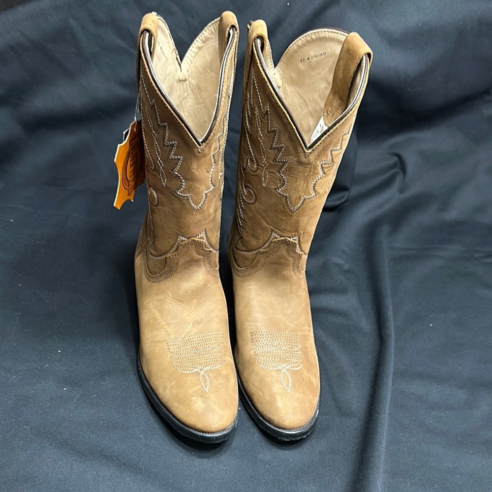 Dan Post Brown Western Cowboy Boots
